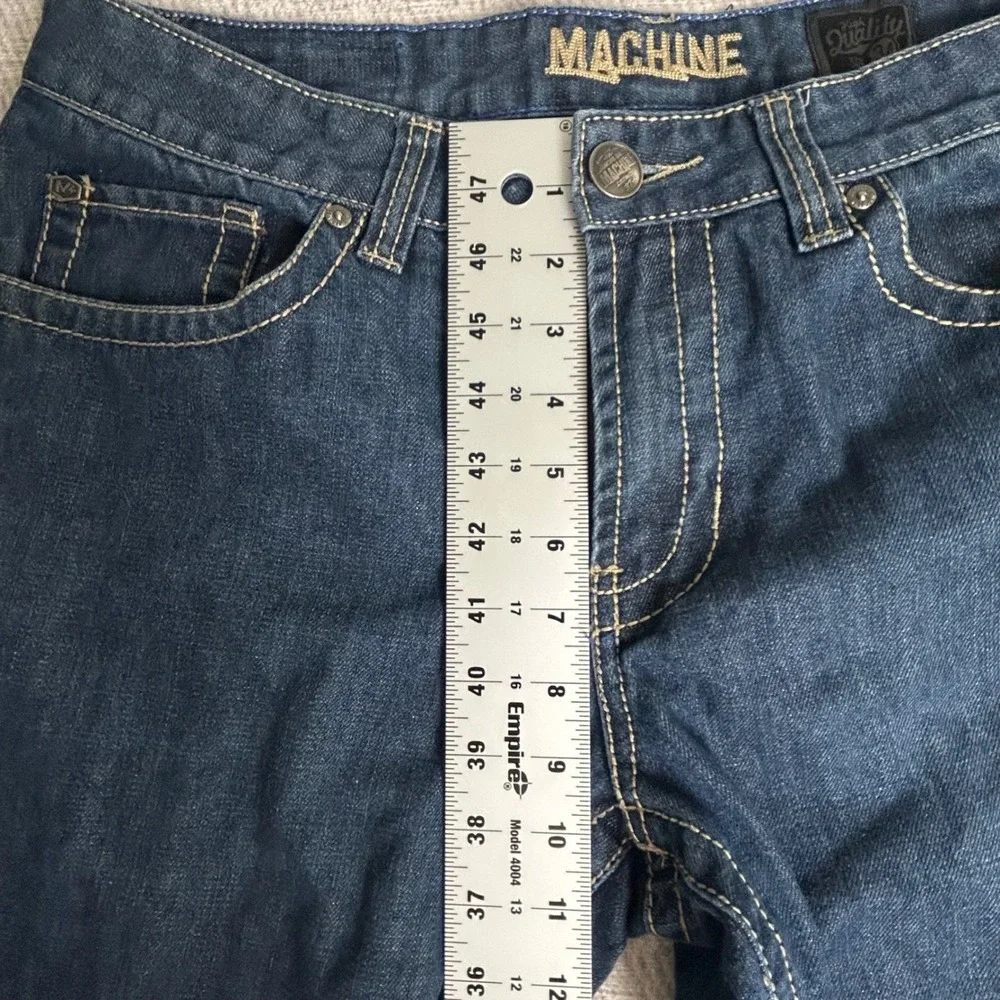 Machine Custom Co. Men's Jeans Size‎ 34 Slim Straight Dark Wash Denim